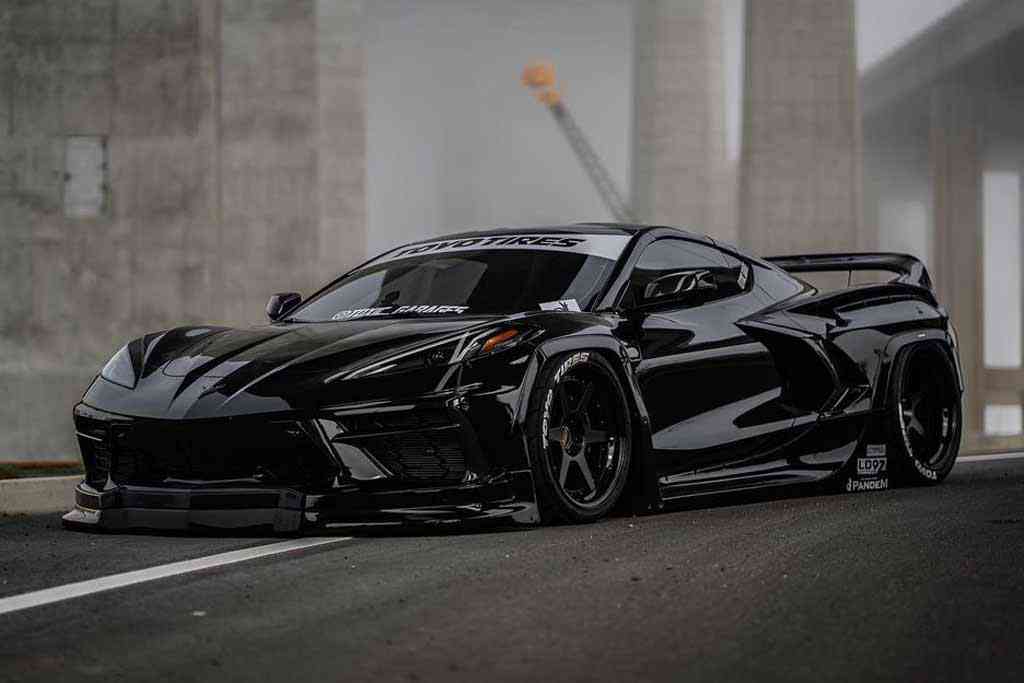 Chevrolet Corvette Tuning Black