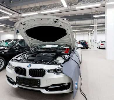 Ремонт автомобиля BMW